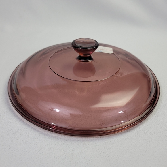 Vtg PYREX 1.5 QT Cover Cranberry - Picture 7 of 11